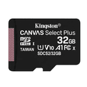 Карта памяти Kingston 32ГБ microSD HC UHS-I Class10 U1 V10 A1 Canvas Select Plus SDCS232GBSP