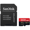 Карта памяти SanDisk 512ГБ microSD XC UHS-I Class10 U3 V30 A2 Extreme Pro SDSQXCZ-512G-GN6MA