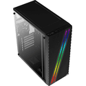 Корпус AeroCool Midi-Tower Streak Black