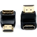 Переходник Atcom HDMI m HDMI f угловой AT3804