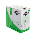 Кабель Atcom UTP 5e кат 4 пары однож 24AWG медь 305м серый AT3800