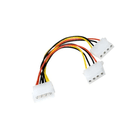 Кабель VCOM Molex m 2 х SATA POWER f 10 см VPW7570