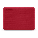 Внешний накопитель Toshiba 1000ГБ Canvio Advance HDTCA10ER3AA красный