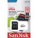 Карта памяти SanDisk 32ГБ microSD HC Class 10 Ultra SDSQUNR-032G-GN3MA