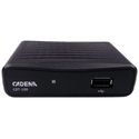 Ресивер DVB-T2 Cadena CDT-100 TC черный