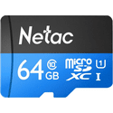 Карта памяти Netac 64ГБ microSD XC UHS-I Class 10 U1 P500 Standard NT02P500STN-064G-R