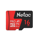 Карта памяти Netac 16ГБ microSD HC UHS-I Class 10 U1 V10 A1 P500 Extreme Pro NT02P500PRO-016G-S