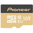 Карта памяти Pioneer 16ГБ microSD HC UHS-I Class 10 U1 APS-MT1D-016