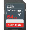 Карта памяти SanDisk 64ГБ SecureDigital XC Class 10 UHS-I Ultra SDSDUNR-064G-GN3IN