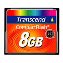 Карта памяти Transcend 8ГБ CompactFlash TS8GCF133 Ultra Speed 133x
