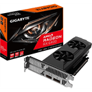Видеокарта GIGABYTE PCI-E 40 4 ГБ Radeon RX 6400 D6 LOW PROFILE 4G GV-R64D6-4GL