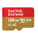 Карта памяти SanDisk 128ГБ microSD XC Class 10 Extreme UHS-I U3 V30 A2 SDSQXAA-128G-GN6MN