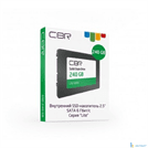 Накопитель SSD CBR 240ГБ Lite SSD-240GB-25-LT22