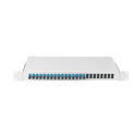 Оптический кросс укомплектованный NIKOMAX NMF-RP16SCUS2-WS-ES-1U-GY