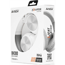 Bluetooth-наушникигарнитура A4Tech 2Drumtek BH300 белыйсерый