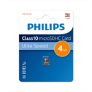 Карта памяти Philips 4ГБ microSDHC Class10 FM04MD45B97