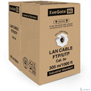 Кабель ExeGate UTP 4 пары кат5e Exegate Special медь 26AWG 305м pullbox серый EX138966RUS