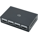 Разветвитель Digma DHSP-v14x4 HDMI f  4xHDMI f черный