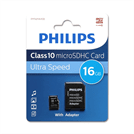 Карта памяти Philips 16ГБ microSDHC Class 10 FM16MA45B97