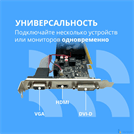 Видеокарта CBR 2ГБ NVIDIA GeForce GT 710 VGA-STX710-2G-RTL