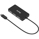 USB-хаб Buro BU-USBC-HUB-4U21 черный