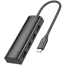 USB-хаб Hoco HB41 черный