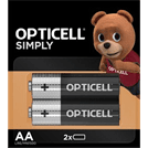 Элемент питания Opticell Simply LR6 AA 2шт