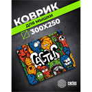 Коврик для мышки Cactus Colorful Cacti CS-MPC-D03M
