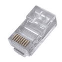 Коннектор NEOMAX Коннектор RJ-45  Cat5E UTP универсальные ножи 8P8C 100 штNM-RJ45-8P8C-U5E-101